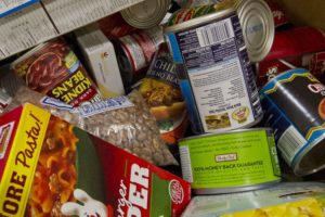 Saving flood damaged food packages